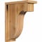 Ekena Millwork Del Monte Rough Sawn Corbel w/Backplate, Western Red Cedar, 6"W x 14"D x 18"H COR06X14X18DEL01RWR - alternate 1